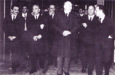 L'inaugurazione dell'Istituto Tecnico E. Fermi nel 1964.