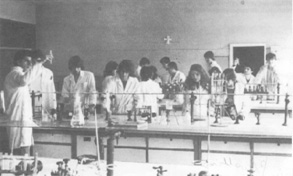 Studenti in laboratorio