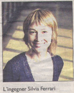 L'ingegner Silvia Ferrari