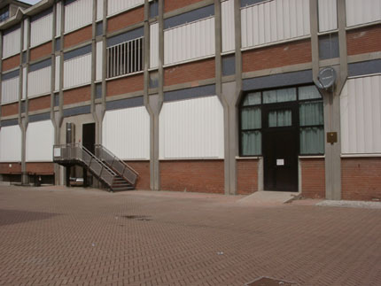 Ingresso Aula Magna dal Cortile Interno