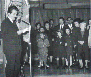 Ottobre 1964 Discorso inaugurale del Senatore Luigi Borsari