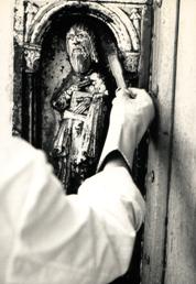 Particolari durante il restauro