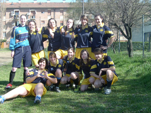 Foto squadra femminile di Calcio 2007-08