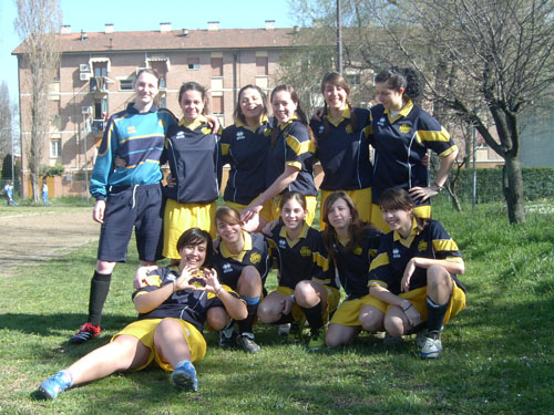 Foto squadra femminile di Calcio 2007-08