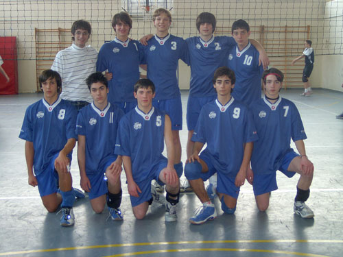 Foto squadra maschile di Pallavolo 2005-06