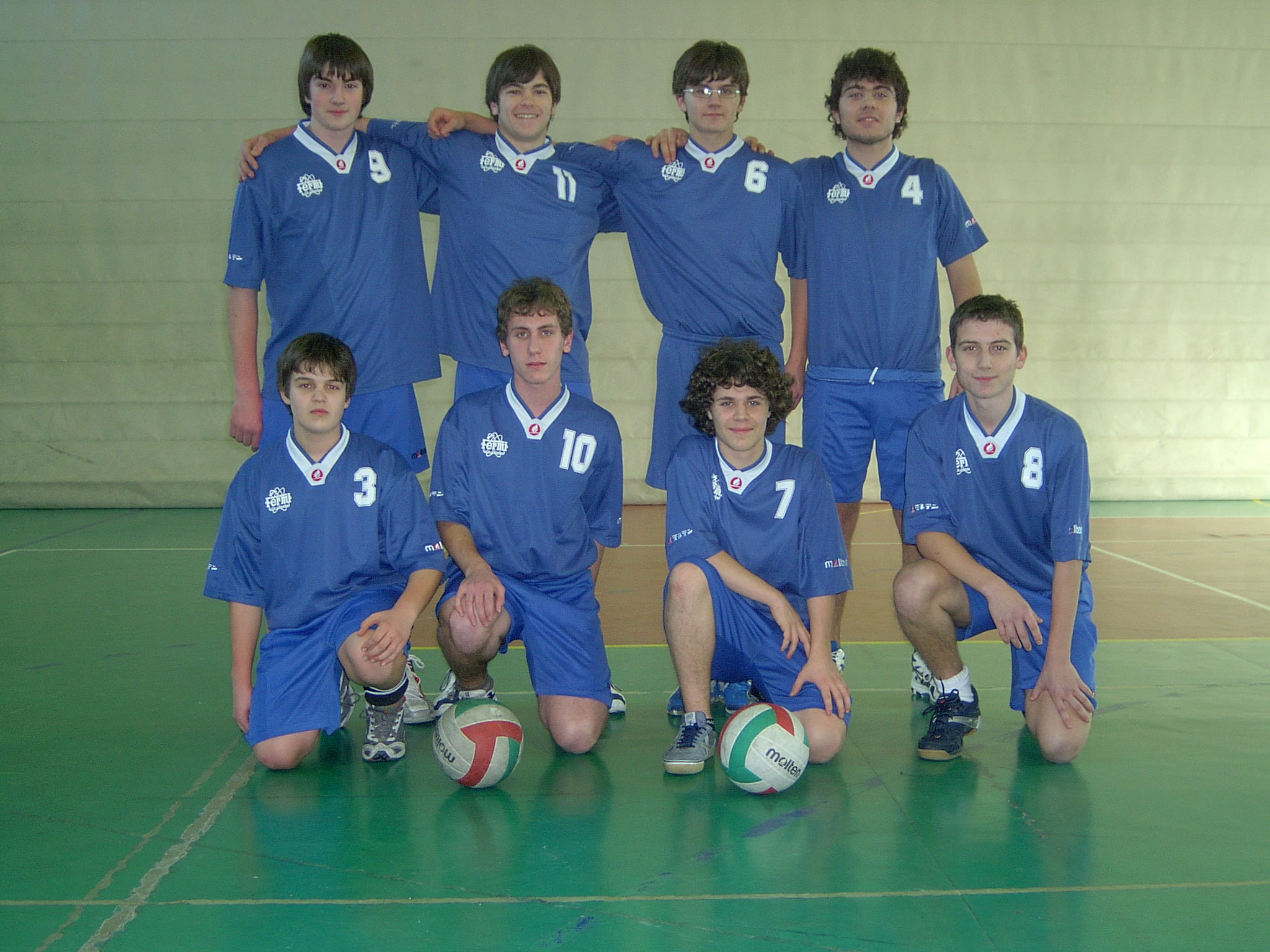 Foto squadra maschile di Pallavolo 2007-08