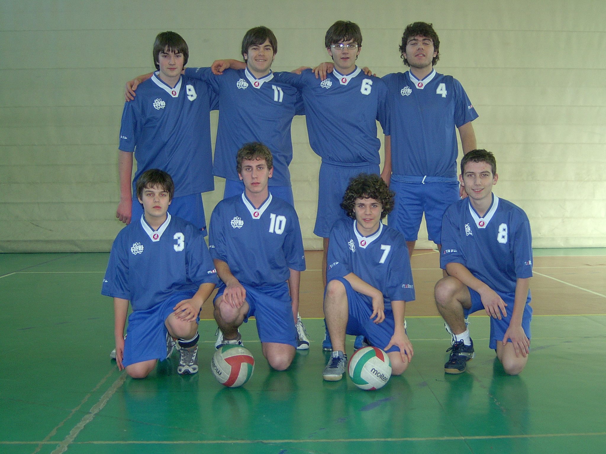 Foto squadra maschile di Pallavolo 2007-08