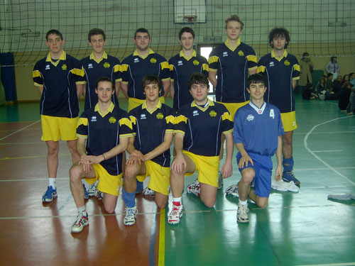 Foto squadra maschile di Pallavolo 2008-09
