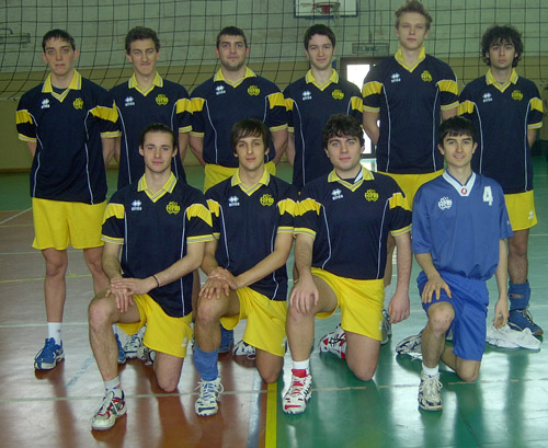 Foto squadra maschile di Pallavolo 2008-09 